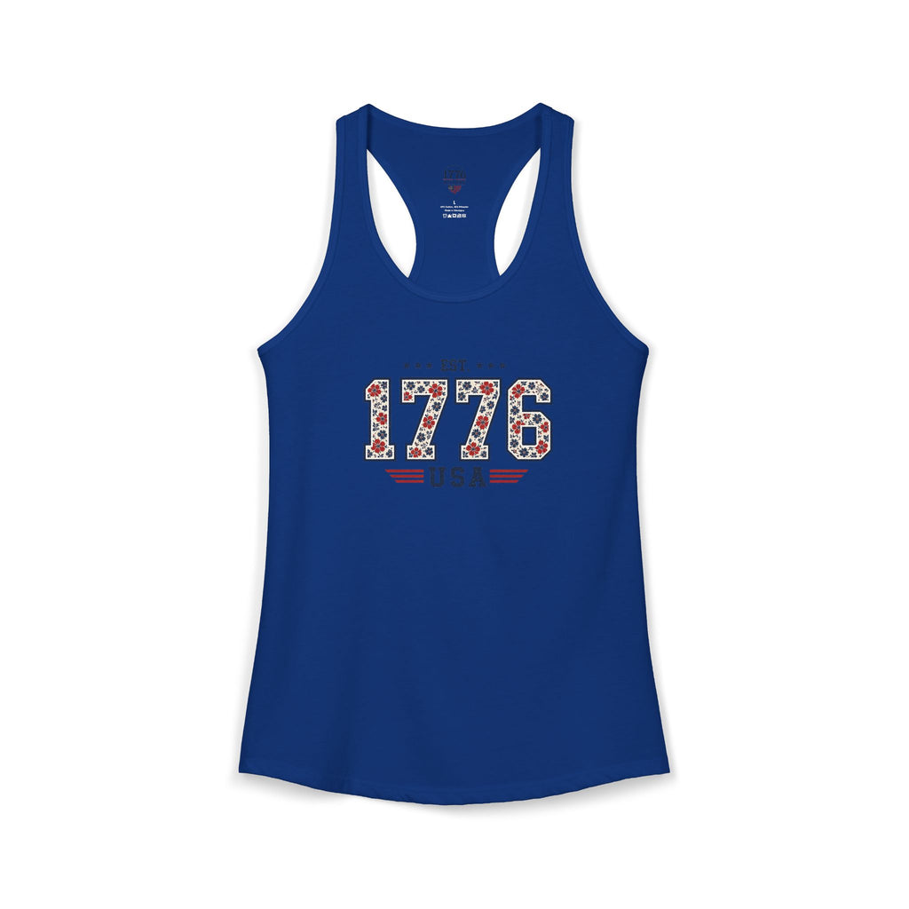 Women's Est 1776 Tank top | 250 Years of USA Merch