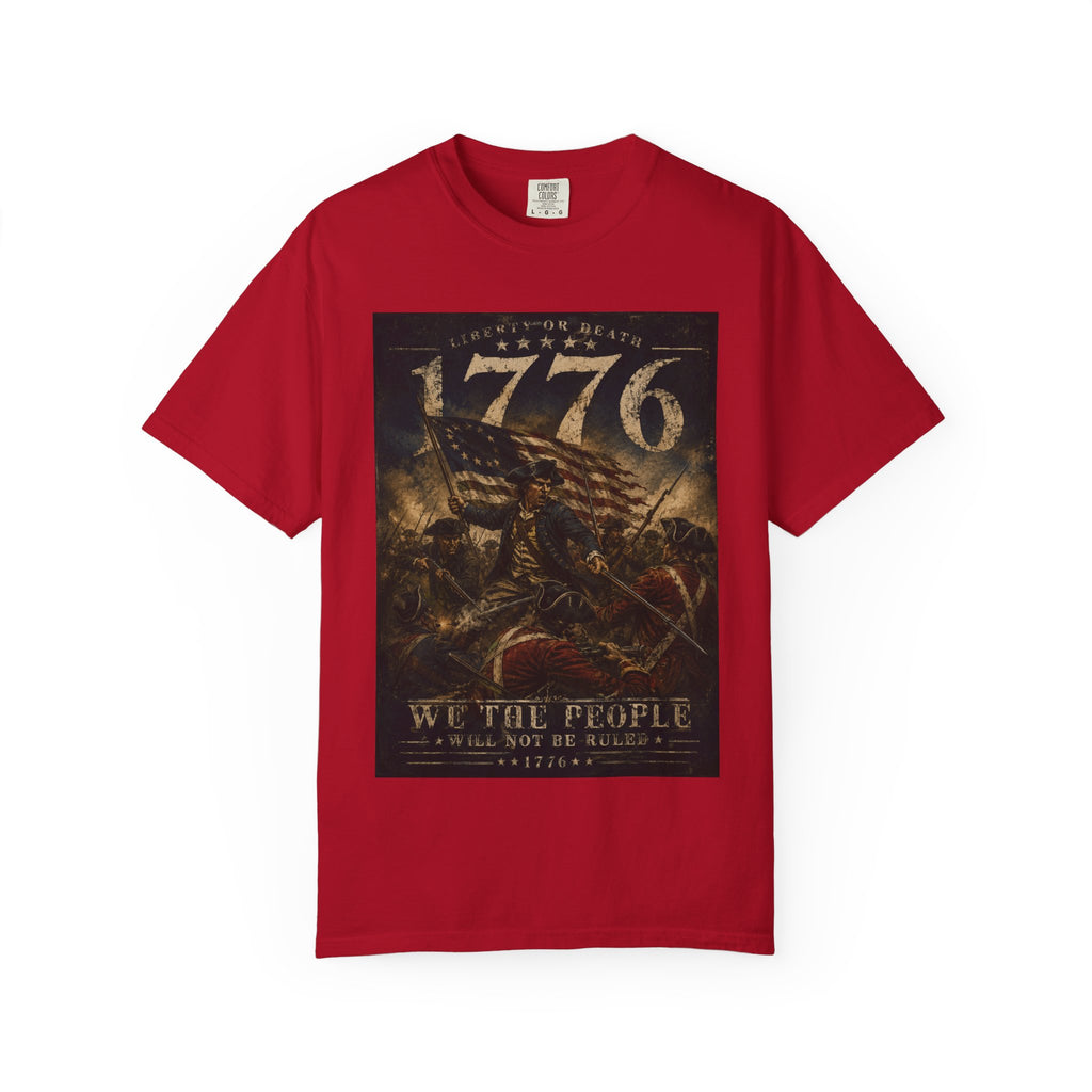1776 We The People Graphic T-Shirt — American Revolutionary Patriot Tee