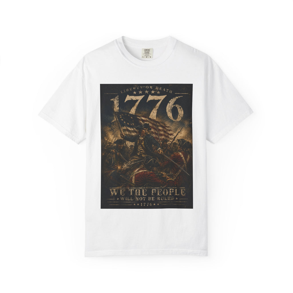 1776 We The People Graphic T-Shirt — American Revolutionary Patriot Tee