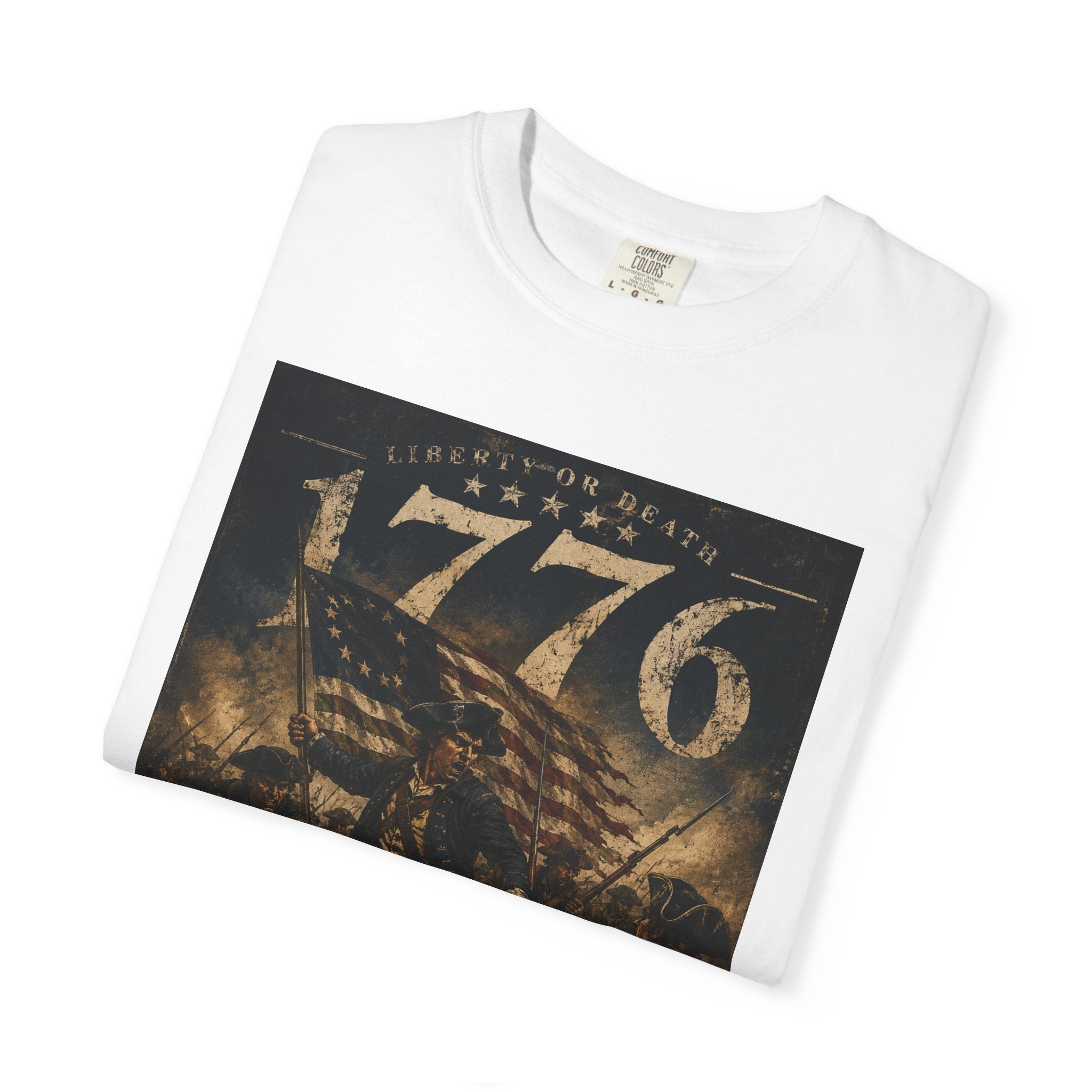 1776 We The People Graphic T-Shirt — American Revolutionary Patriot Tee