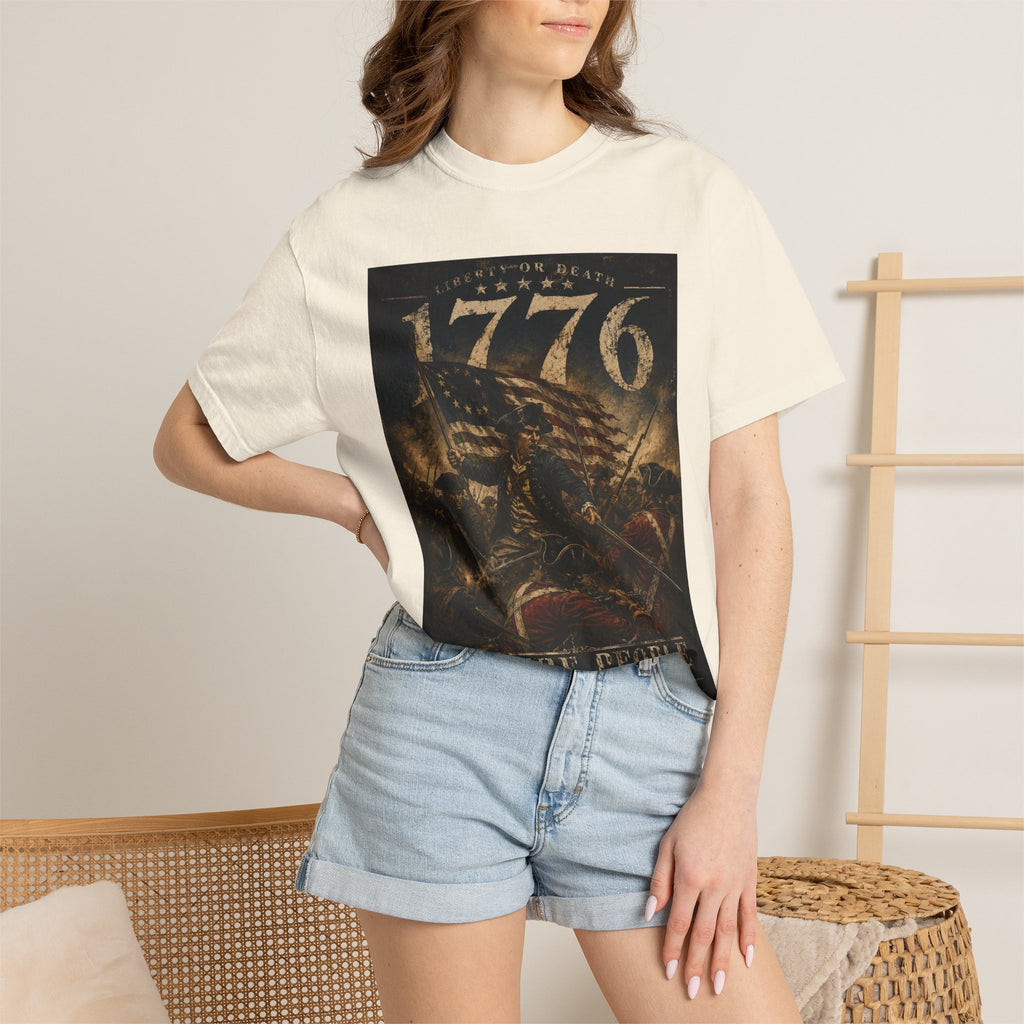 1776 We The People Graphic T-Shirt — American Revolutionary Patriot Tee