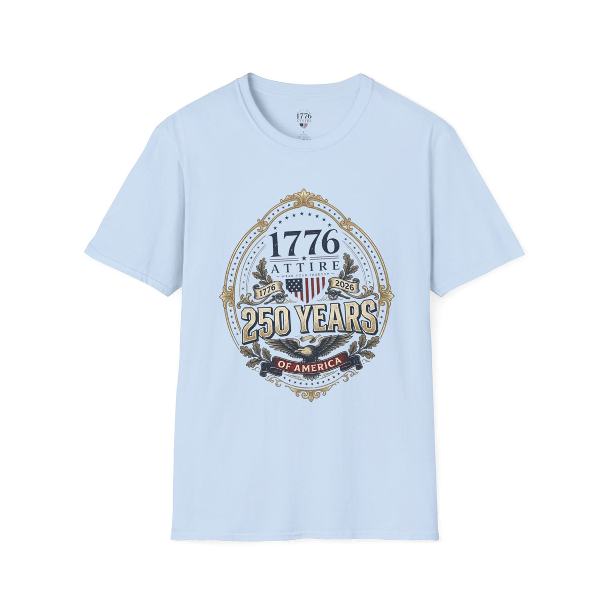 USA 250th Anniversary T-Shirt — 1776–2026 Bicentennial Commemorative Tee