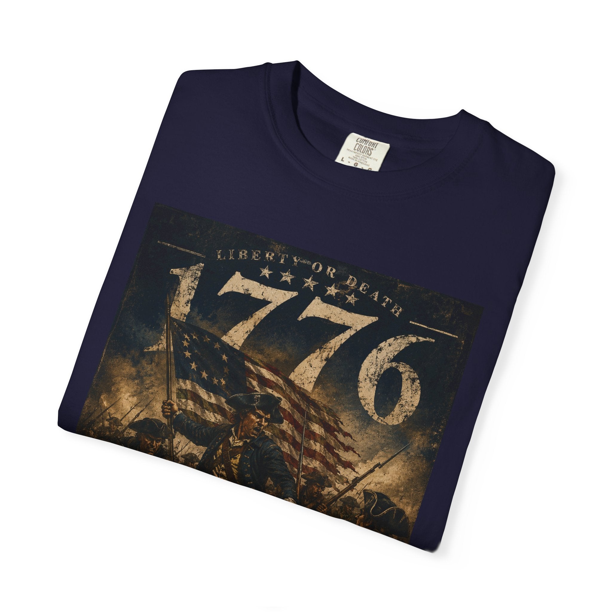 1776 We The People Graphic T-Shirt — American Revolutionary Patriot Tee