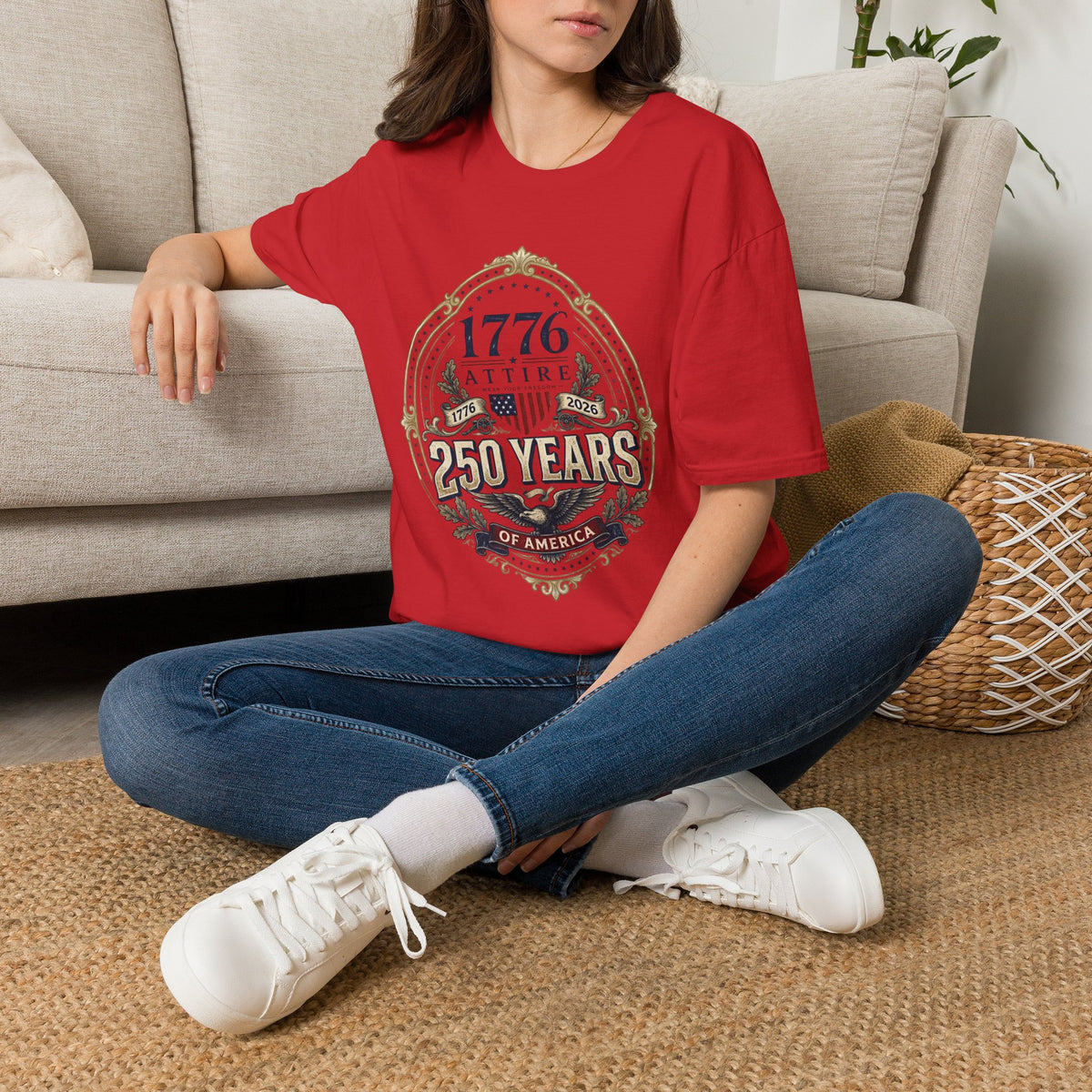 USA 250th Anniversary T-Shirt — 1776–2026 Bicentennial Commemorative Tee