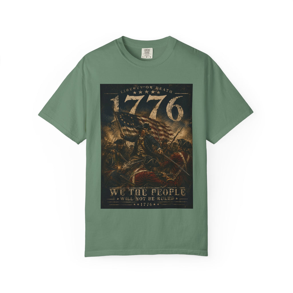 1776 We The People Graphic T-Shirt — American Revolutionary Patriot Tee