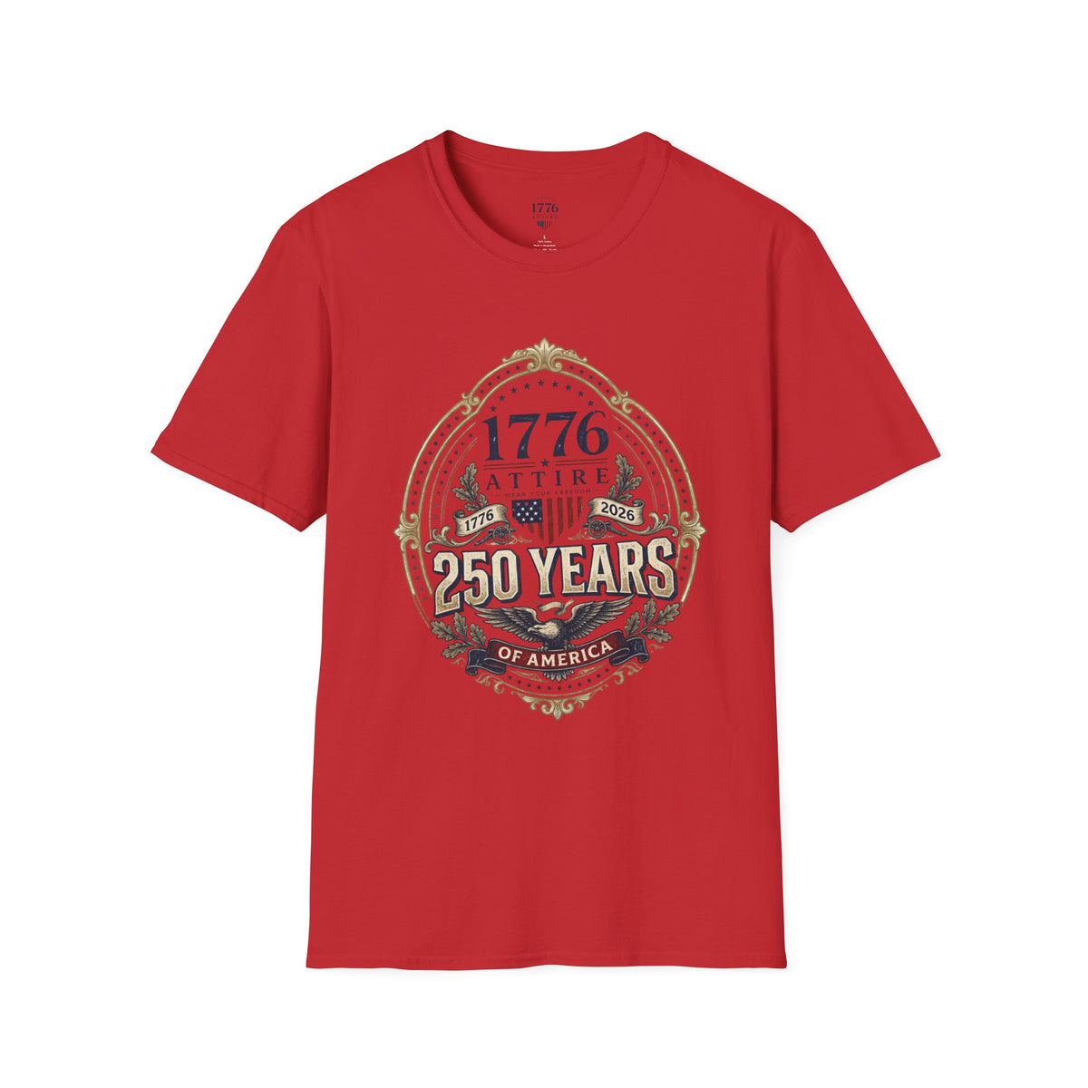 USA 250th Anniversary T-Shirt — 1776–2026 Bicentennial Commemorative Tee