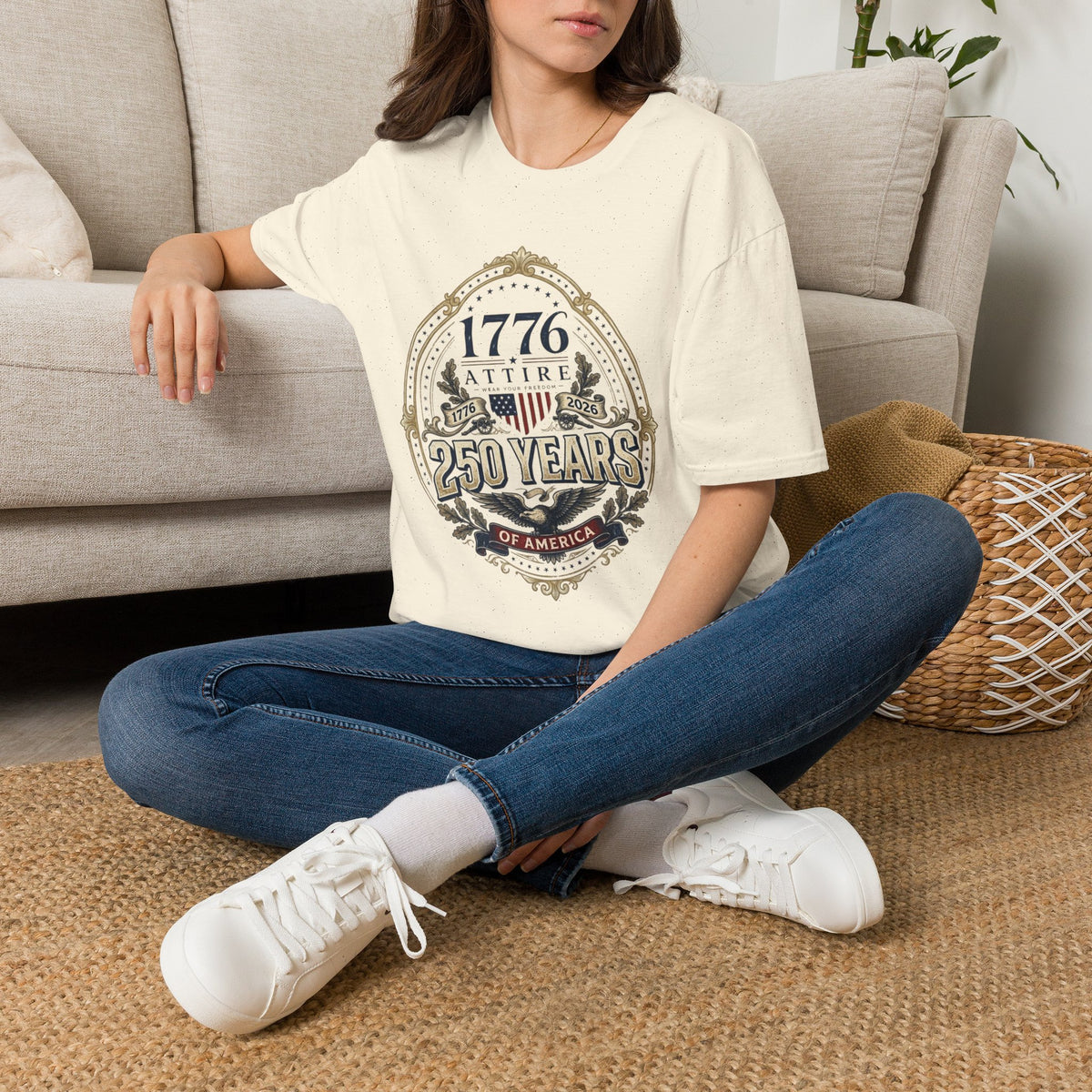 USA 250th Anniversary T-Shirt — 1776–2026 Bicentennial Commemorative Tee