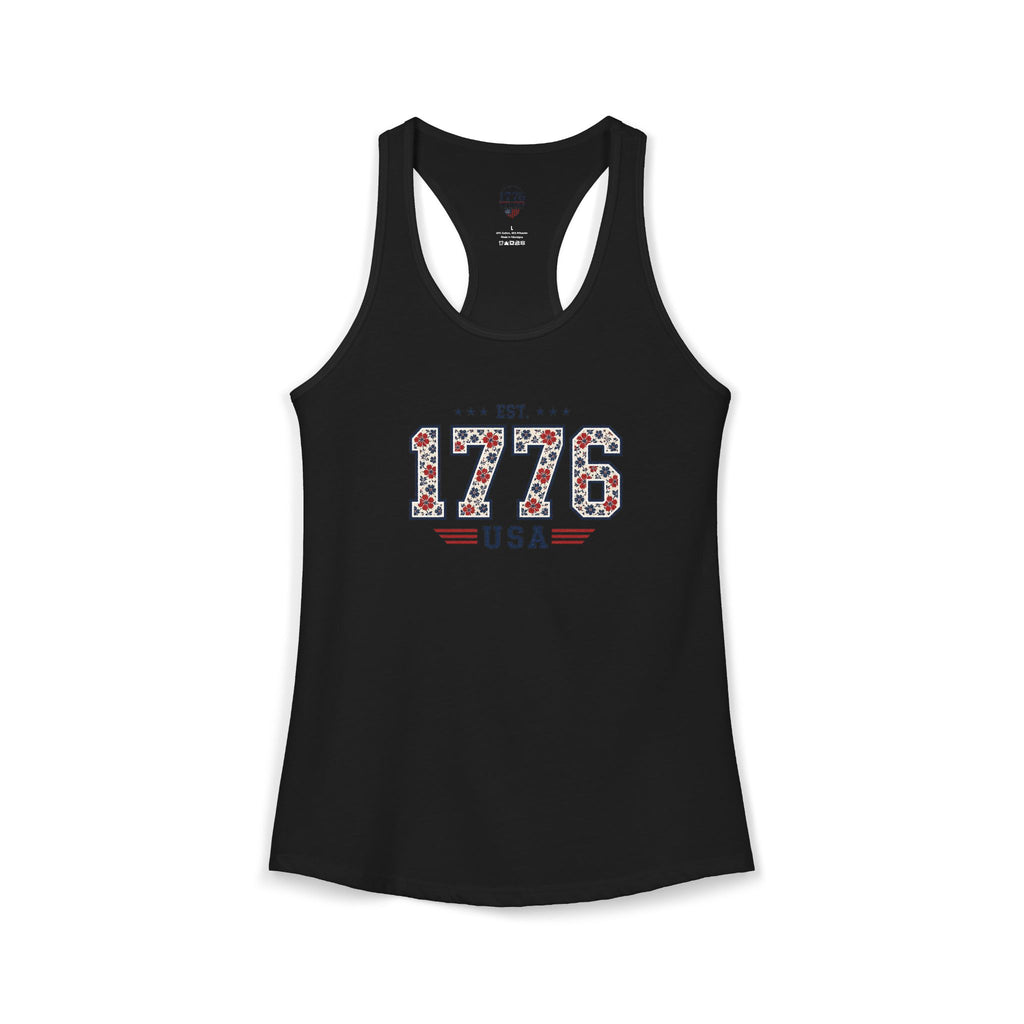 Women's Est 1776 Tank top | 250 Years of USA Merch