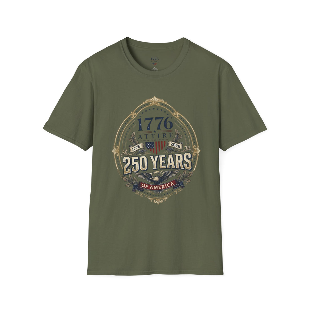 USA 250th Anniversary T-Shirt — 1776–2026 Bicentennial Commemorative Tee