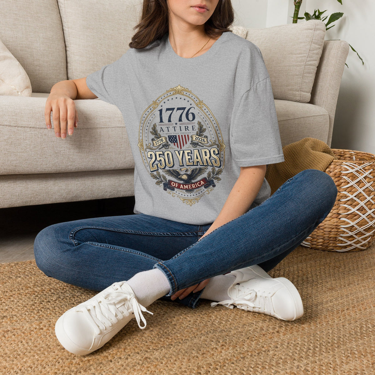 USA 250th Anniversary T-Shirt — 1776–2026 Bicentennial Commemorative Tee
