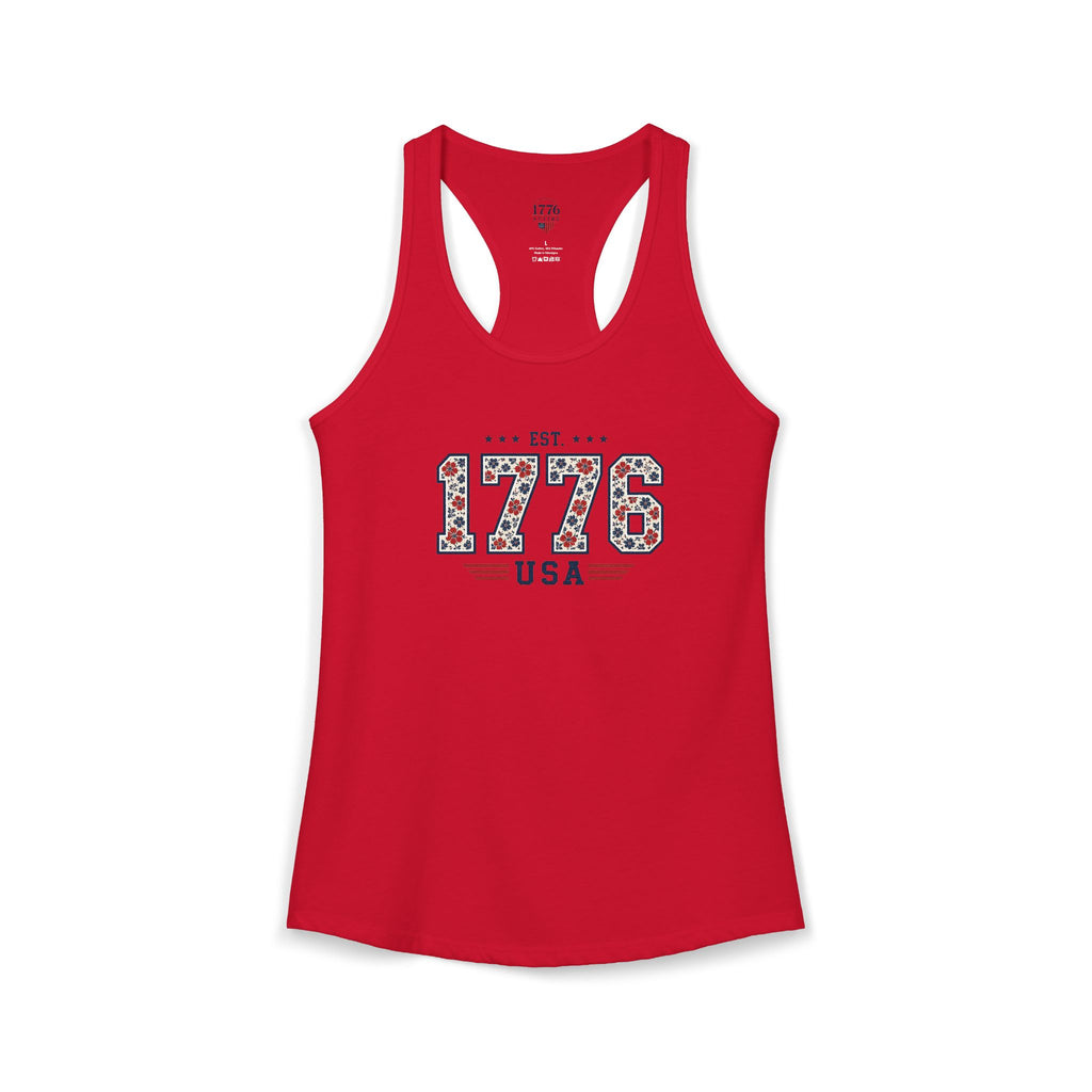 Women's Est 1776 Tank top | 250 Years of USA Merch