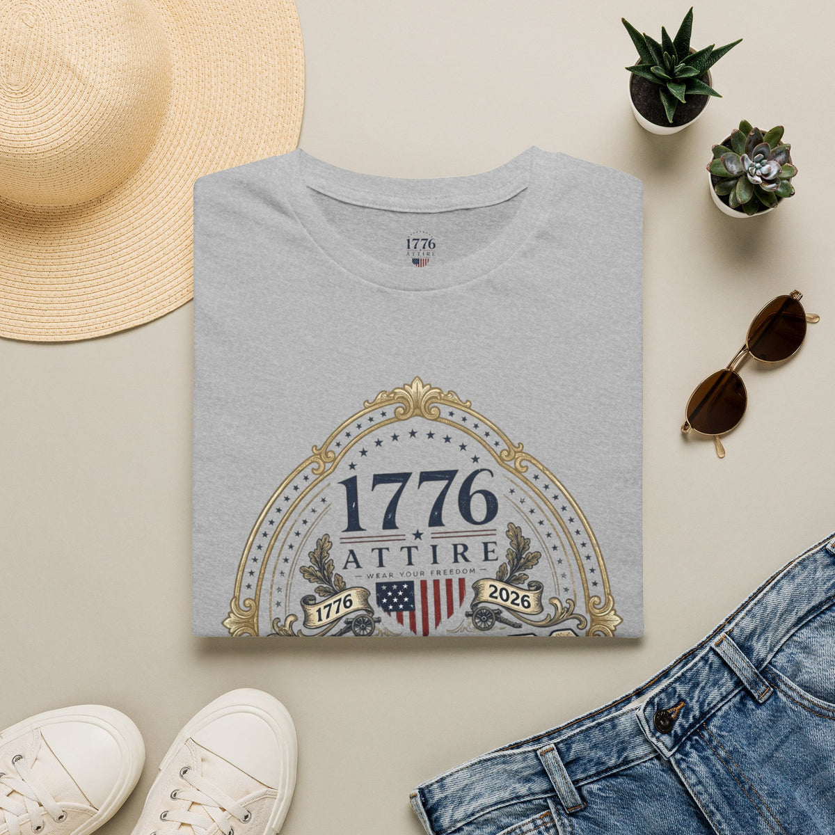 USA 250th Anniversary T-Shirt — 1776–2026 Bicentennial Commemorative Tee
