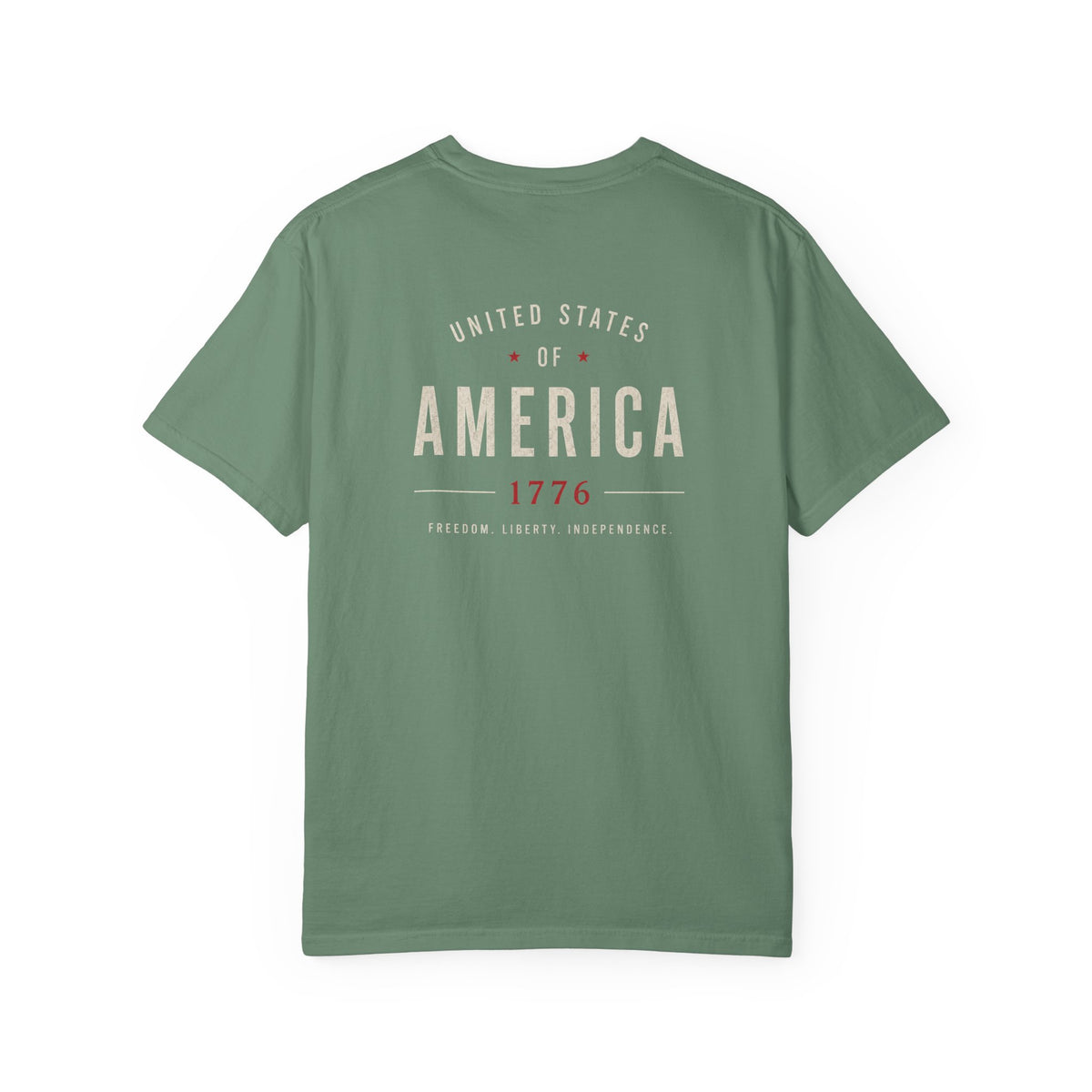 Vintage 1776 America T-Shirt | Patriotic USA Tee | Freedom Liberty Independence Shirt