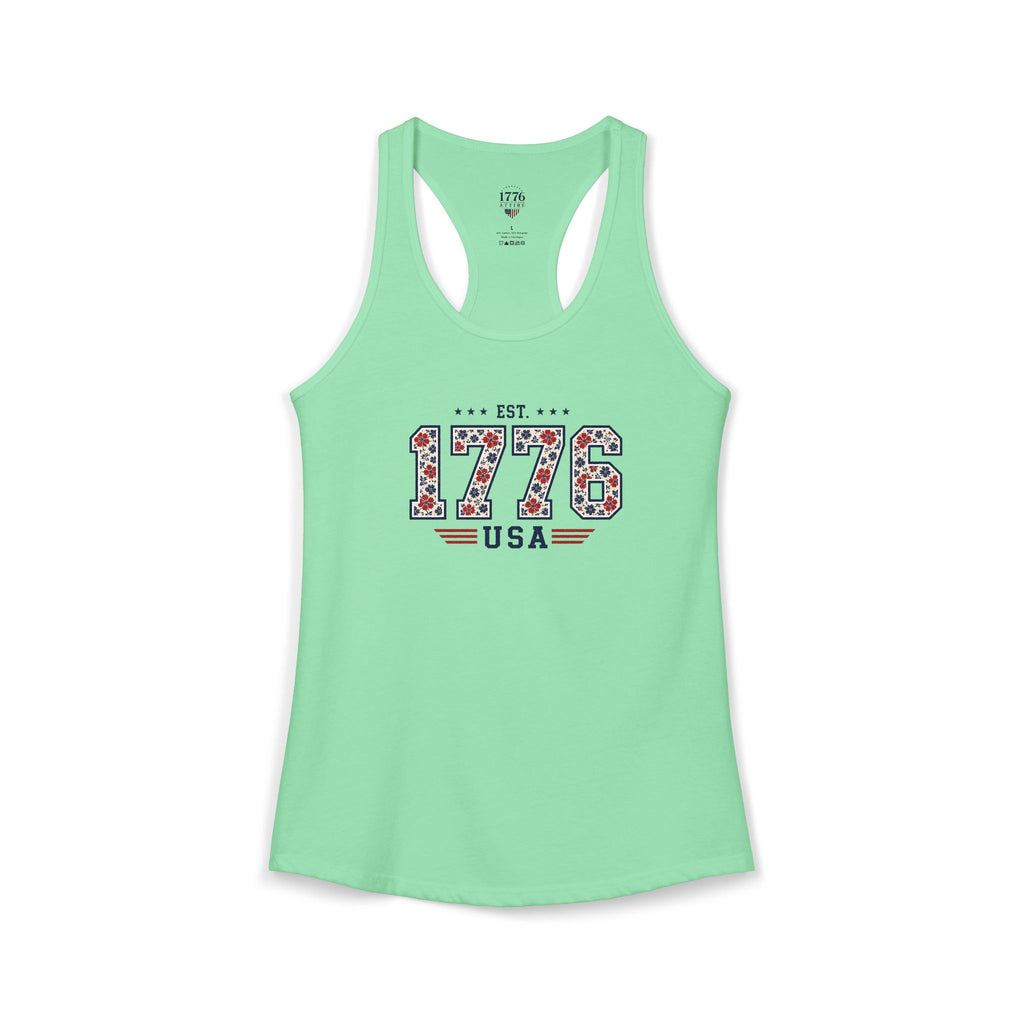 Women's Est 1776 Tank top | 250 Years of USA Merch