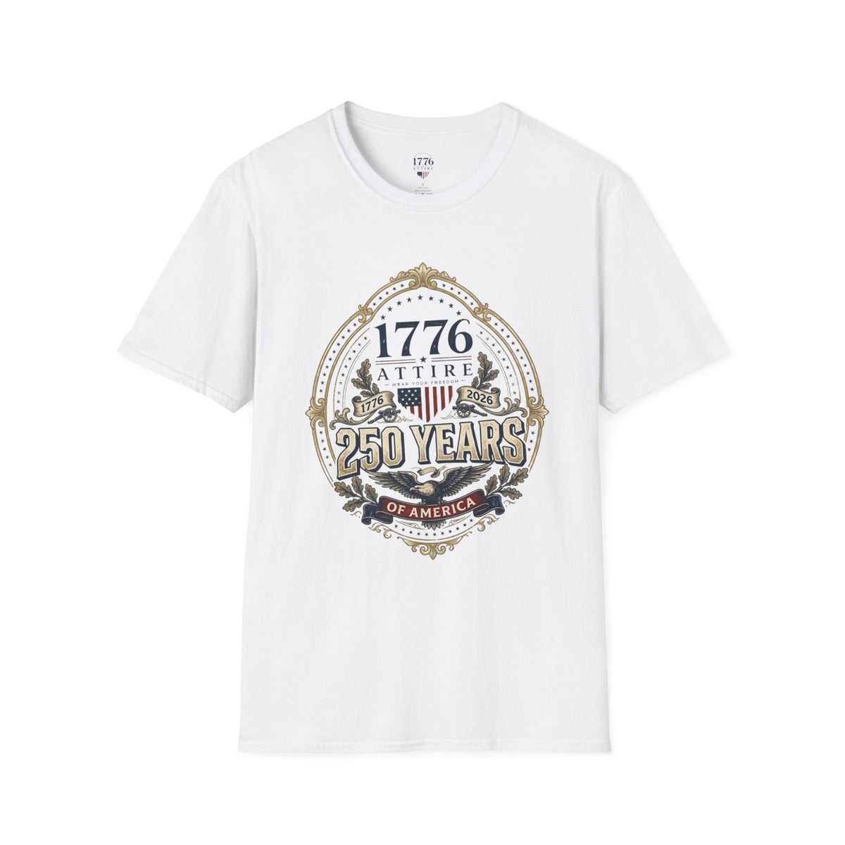 USA 250th Anniversary T-Shirt — 1776–2026 Bicentennial Commemorative Tee