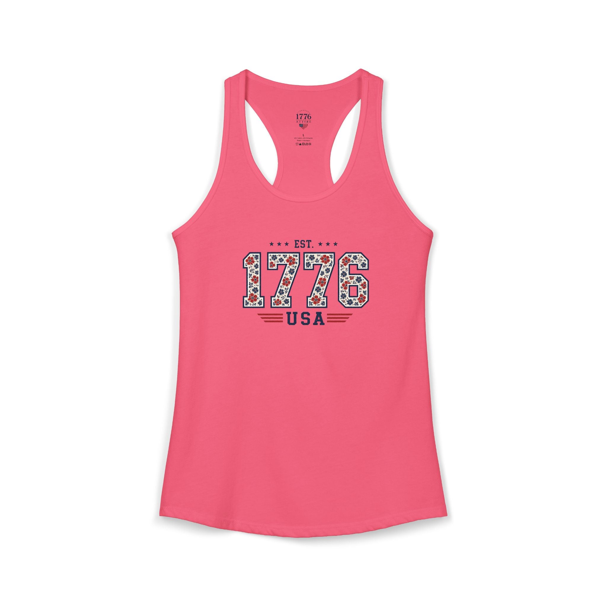 Women's Est 1776 Tank top | 250 Years of USA Merch