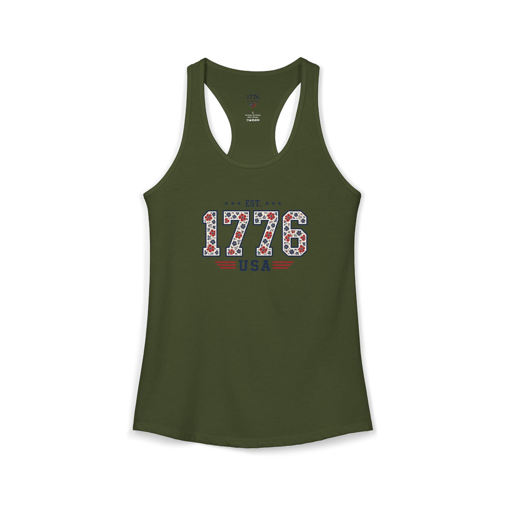 Women's Est 1776 Tank top | 250 Years of USA Merch
