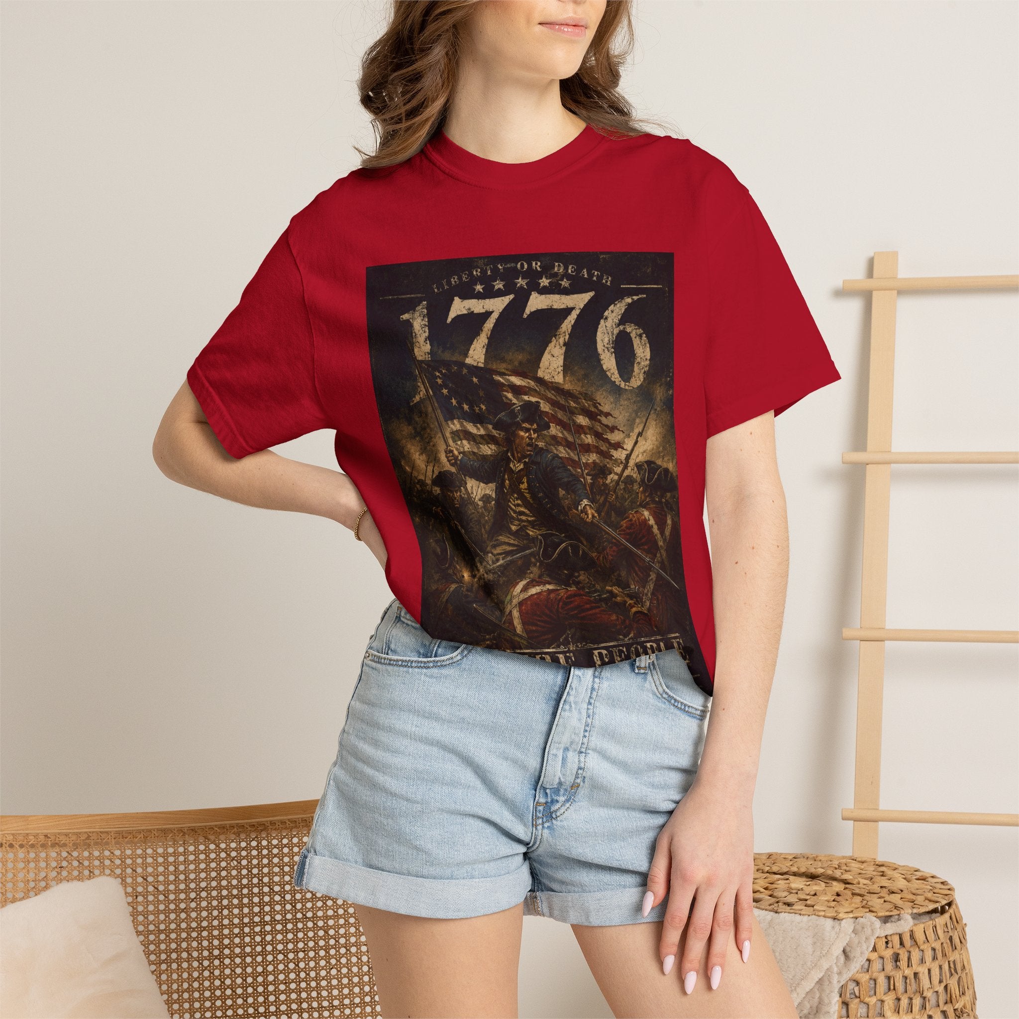 1776 We The People Graphic T-Shirt — American Revolutionary Patriot Tee