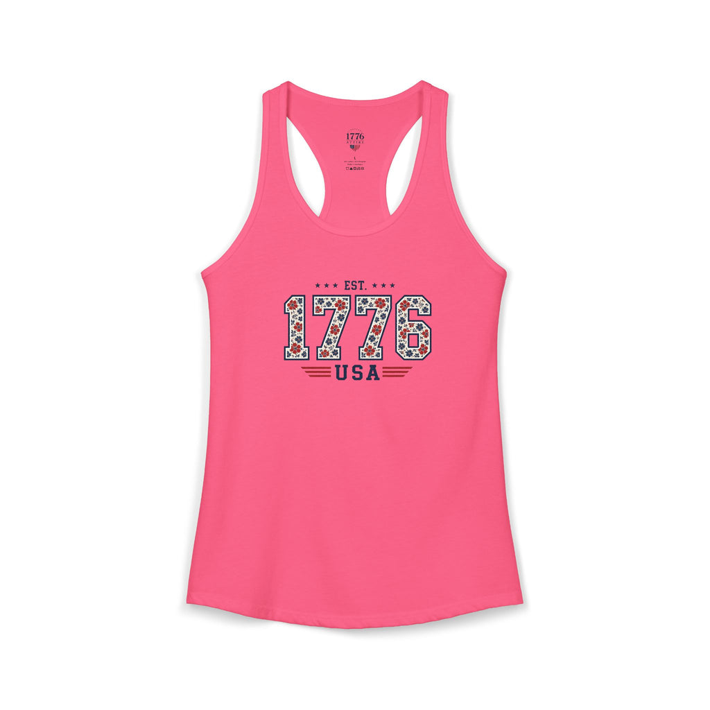 Women's Est 1776 Tank top | 250 Years of USA Merch