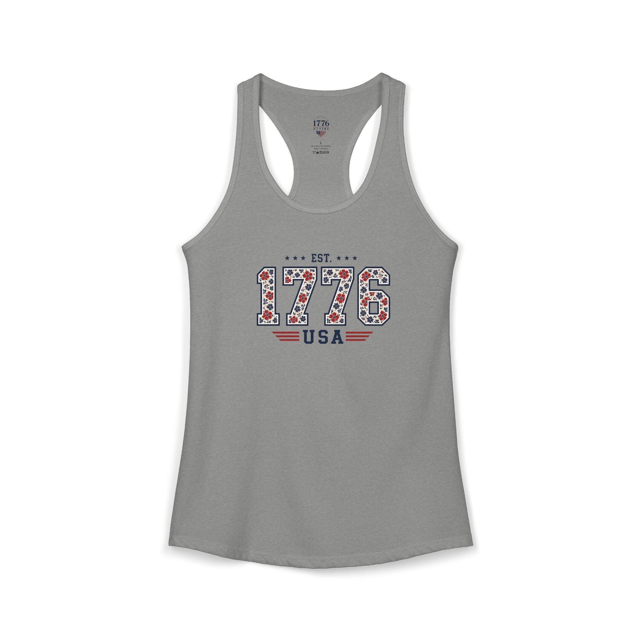 Women's Est 1776 Tank top | 250 Years of USA Merch