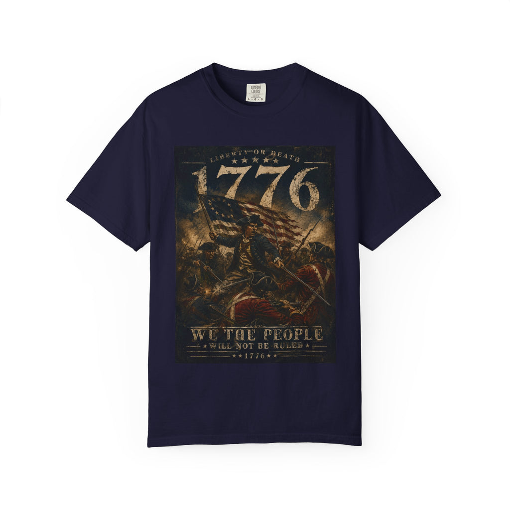 1776 We The People Graphic T-Shirt — American Revolutionary Patriot Tee