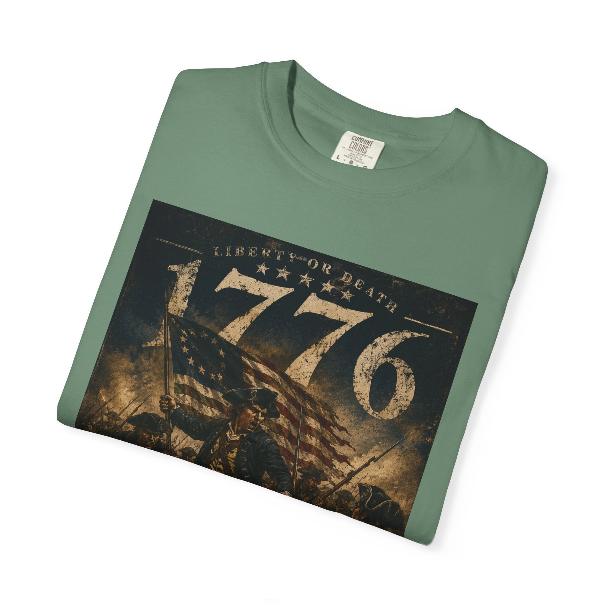 1776 We The People Graphic T-Shirt — American Revolutionary Patriot Tee