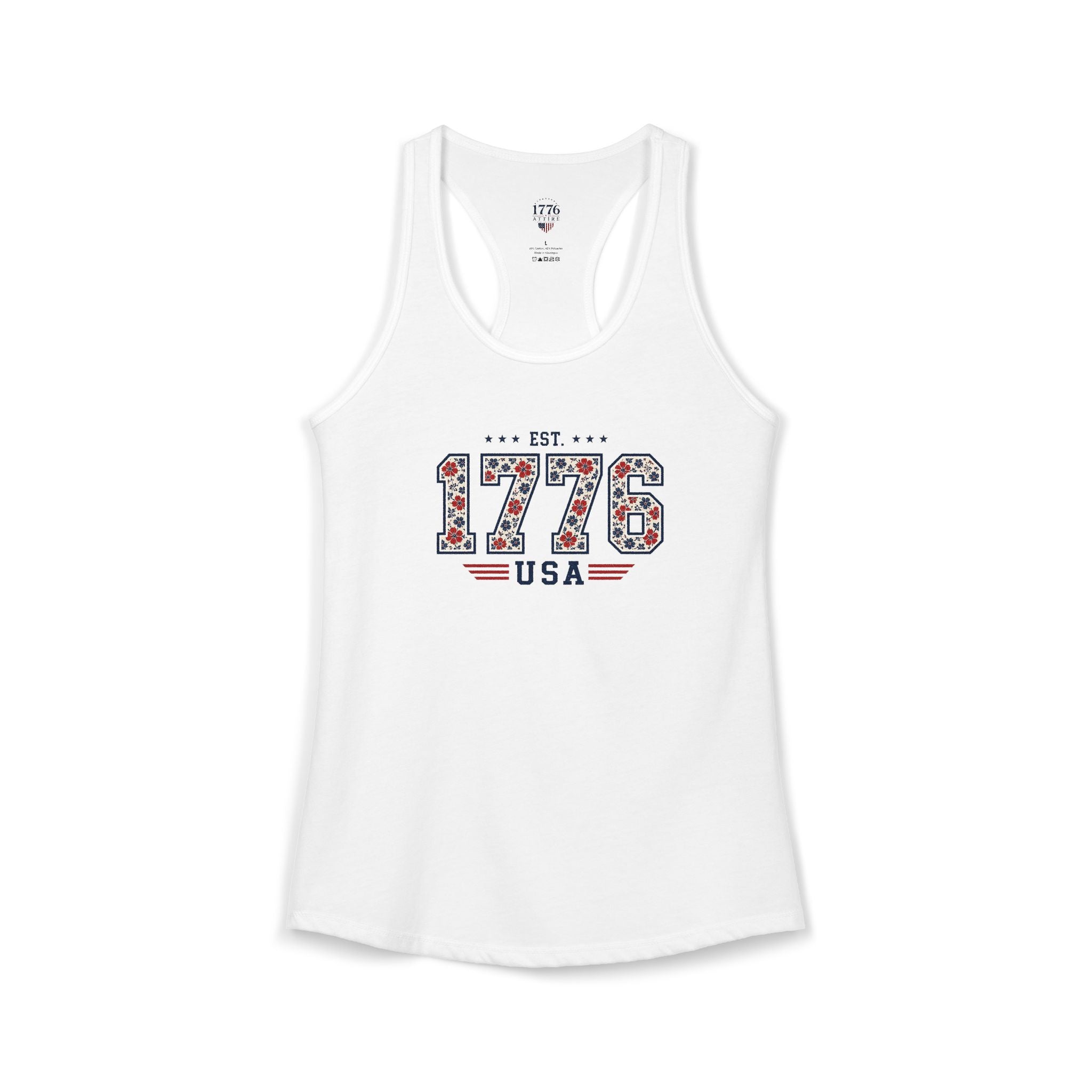 Women's Est 1776 Tank top | 250 Years of USA Merch