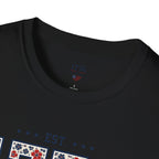 1776 USA Patriotic T-Shirt — Vintage Style Floral For Ladies