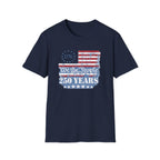 We the People 250 Years T-Shirt — 1776 American Flag Anniversary Tee