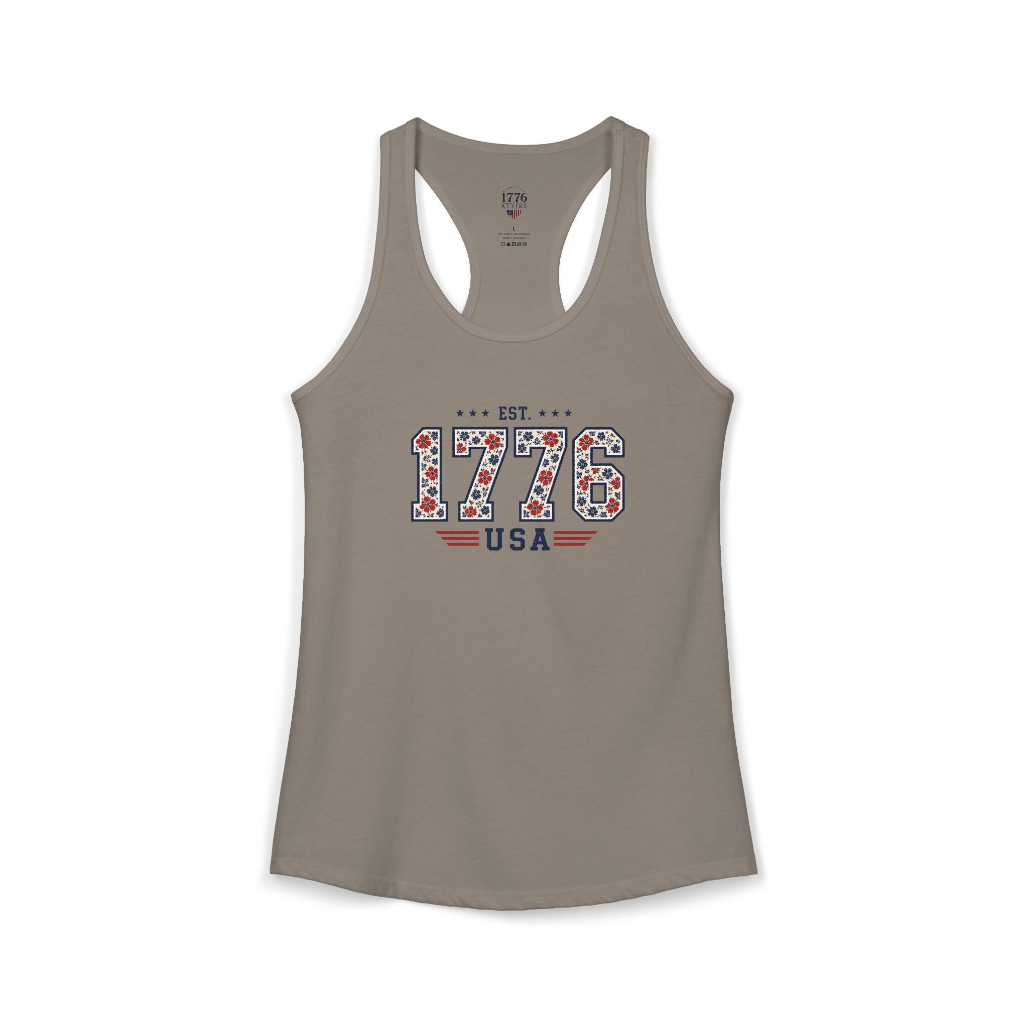 Women's Est 1776 Tank top | 250 Years of USA Merch