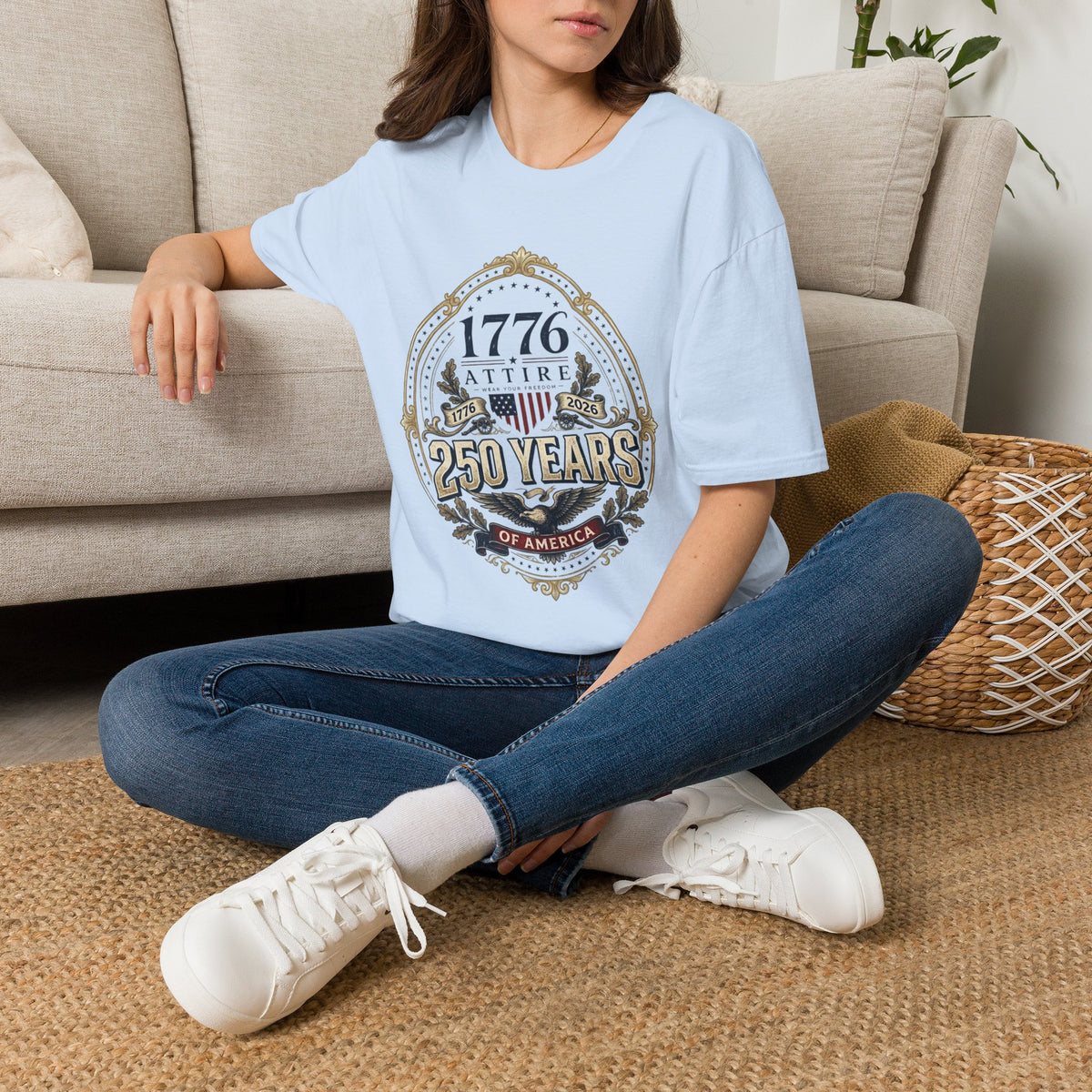 USA 250th Anniversary T-Shirt — 1776–2026 Bicentennial Commemorative Tee