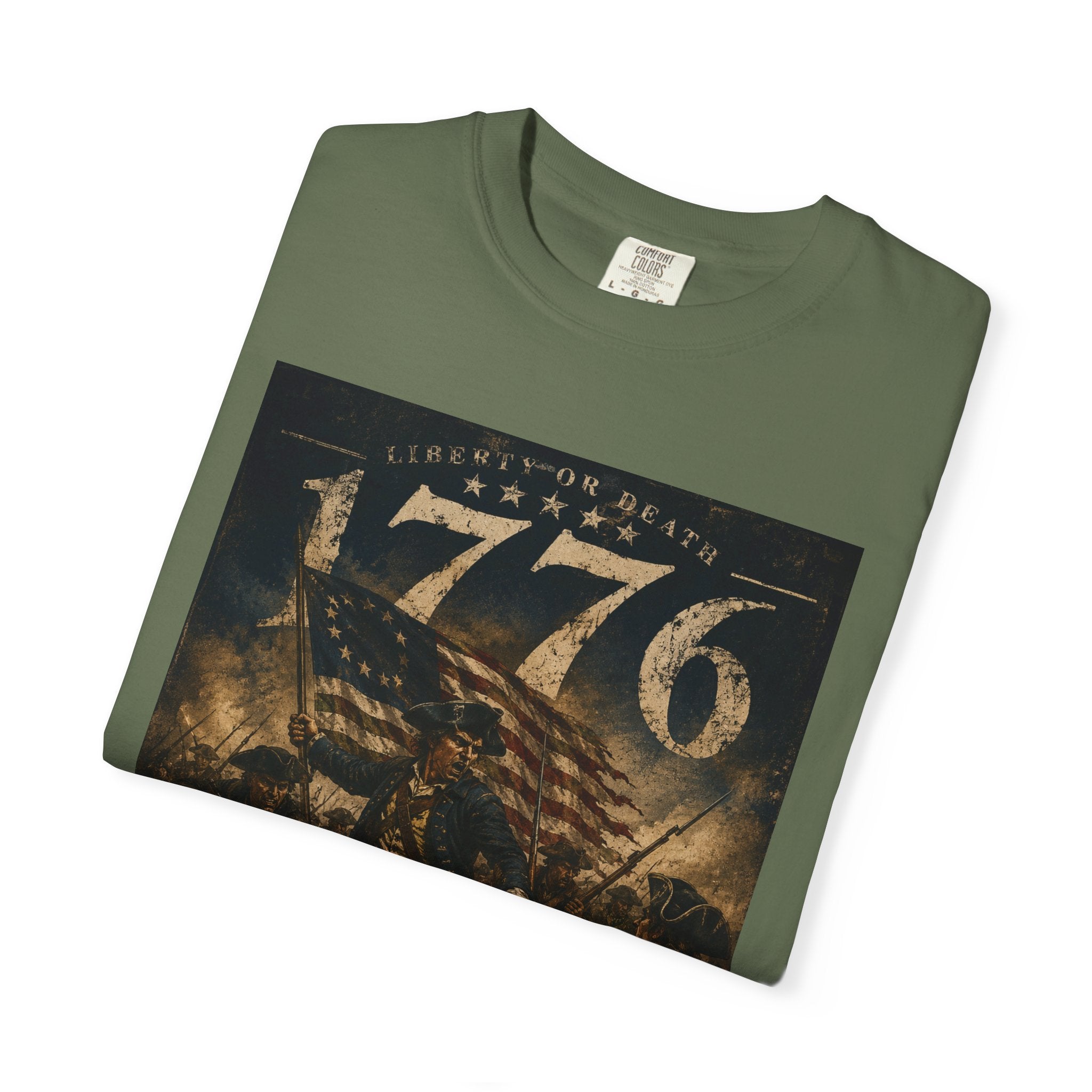1776 We The People Graphic T-Shirt — American Revolutionary Patriot Tee