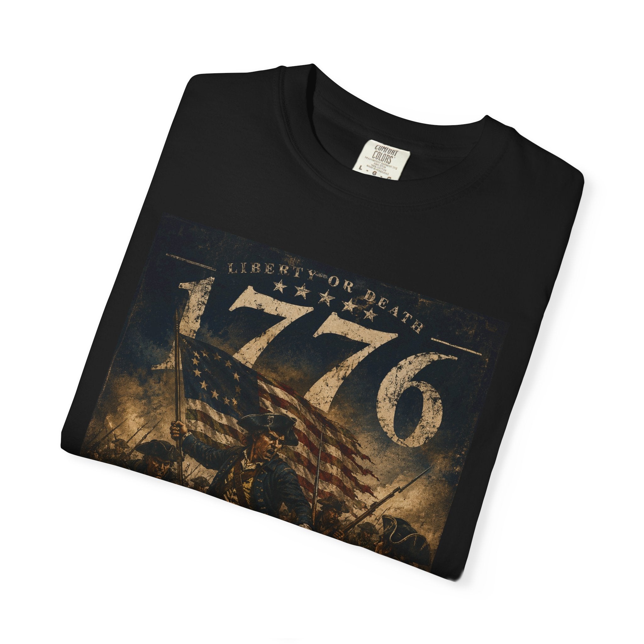 1776 We The People Graphic T-Shirt — American Revolutionary Patriot Tee
