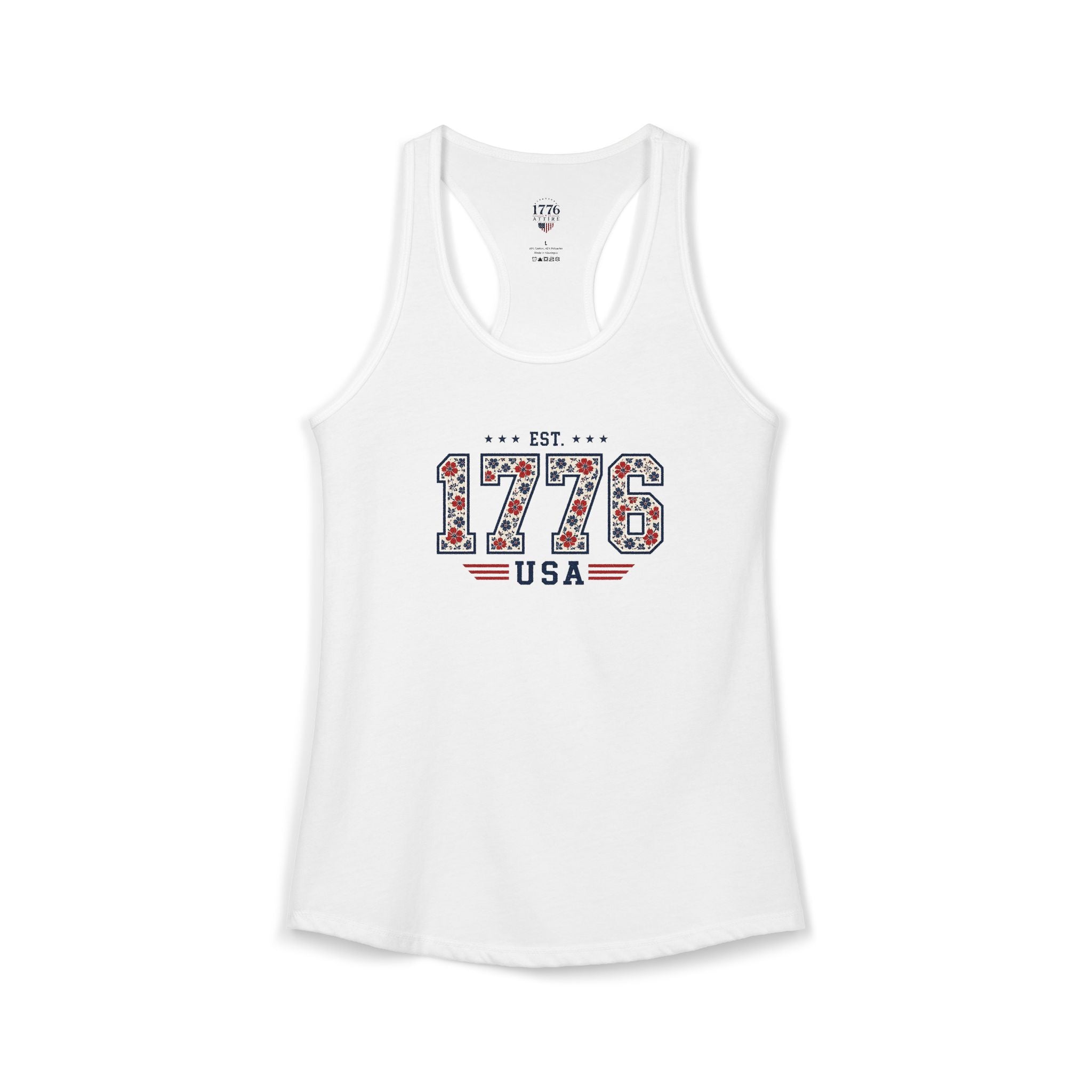 Women's Est 1776 Tank top | 250 Years of USA Merch